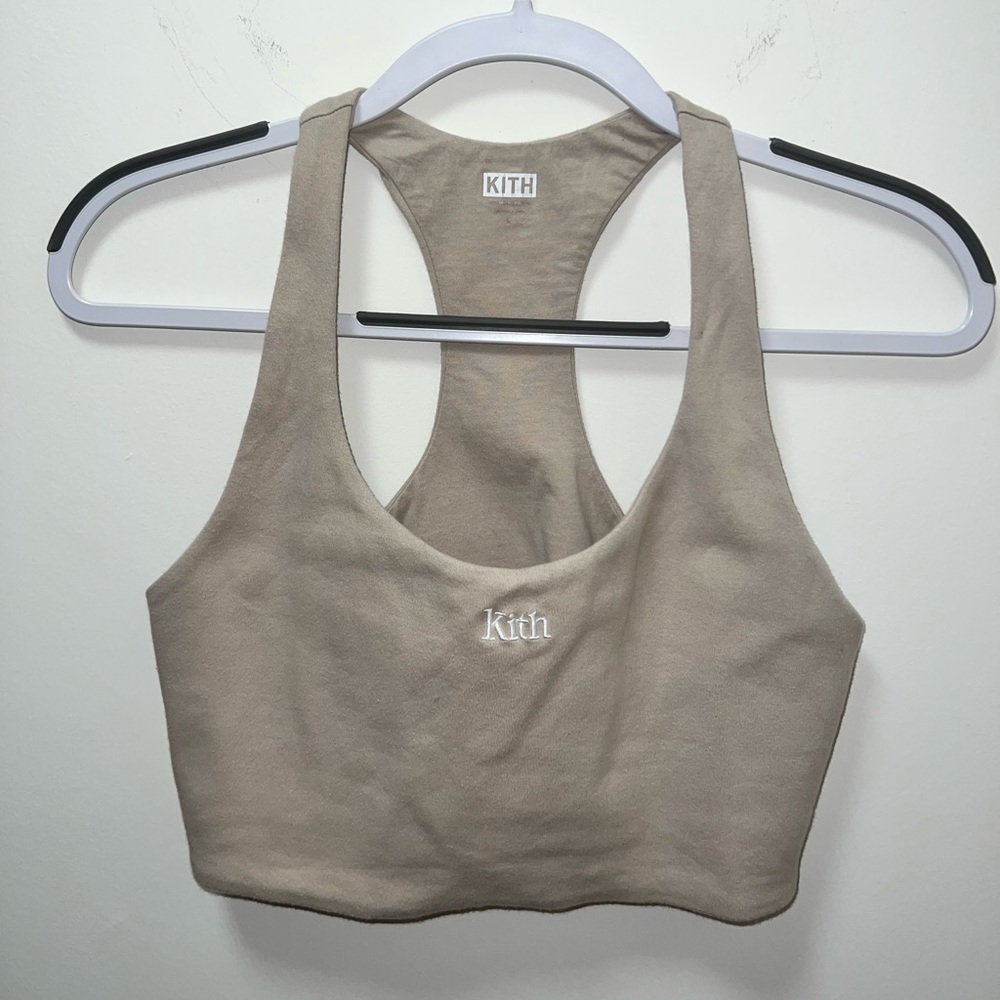 Kith Women Brie Interlock Bra tan
